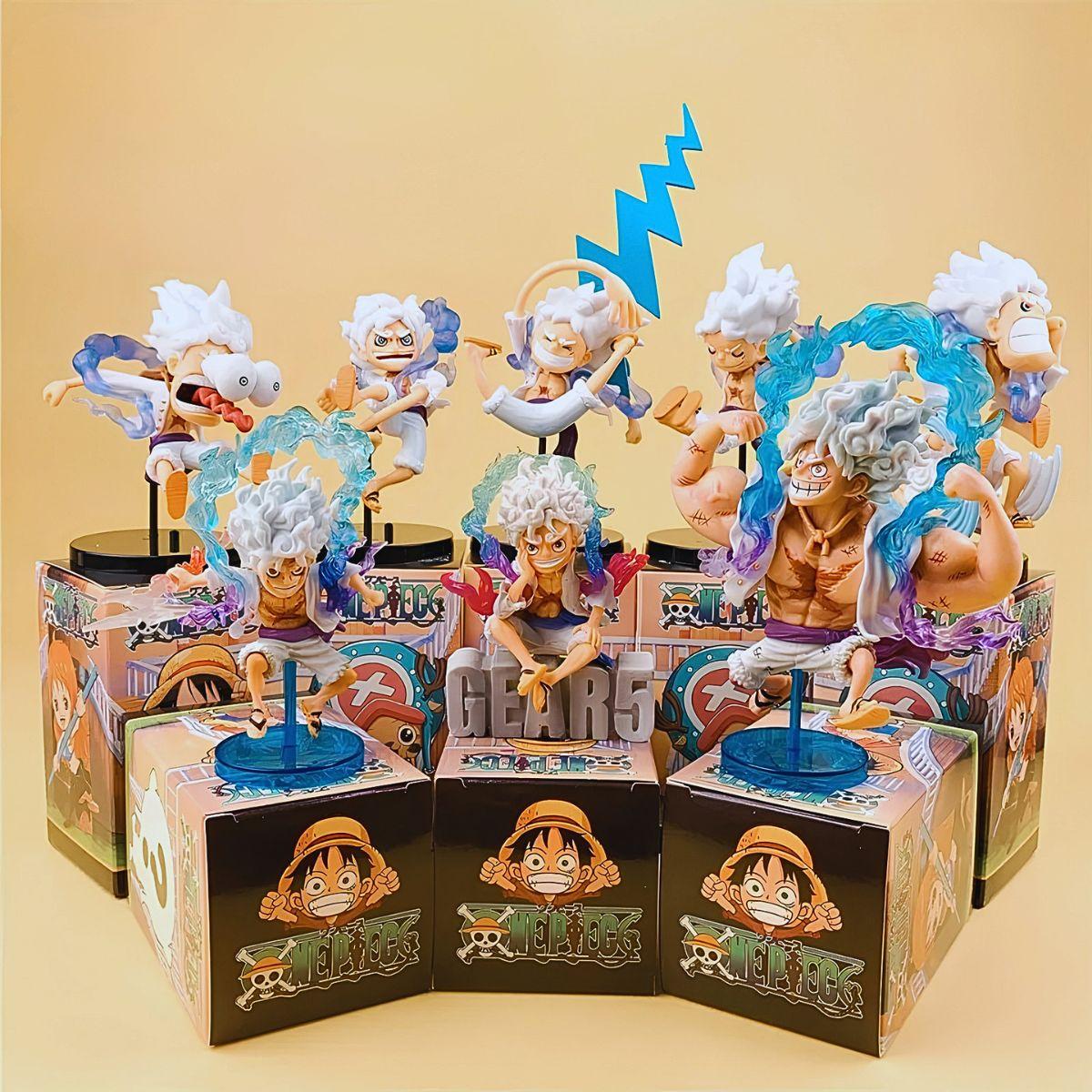 One Piece Luffy Gear 5 8 Pcs Collection – Nakamalb