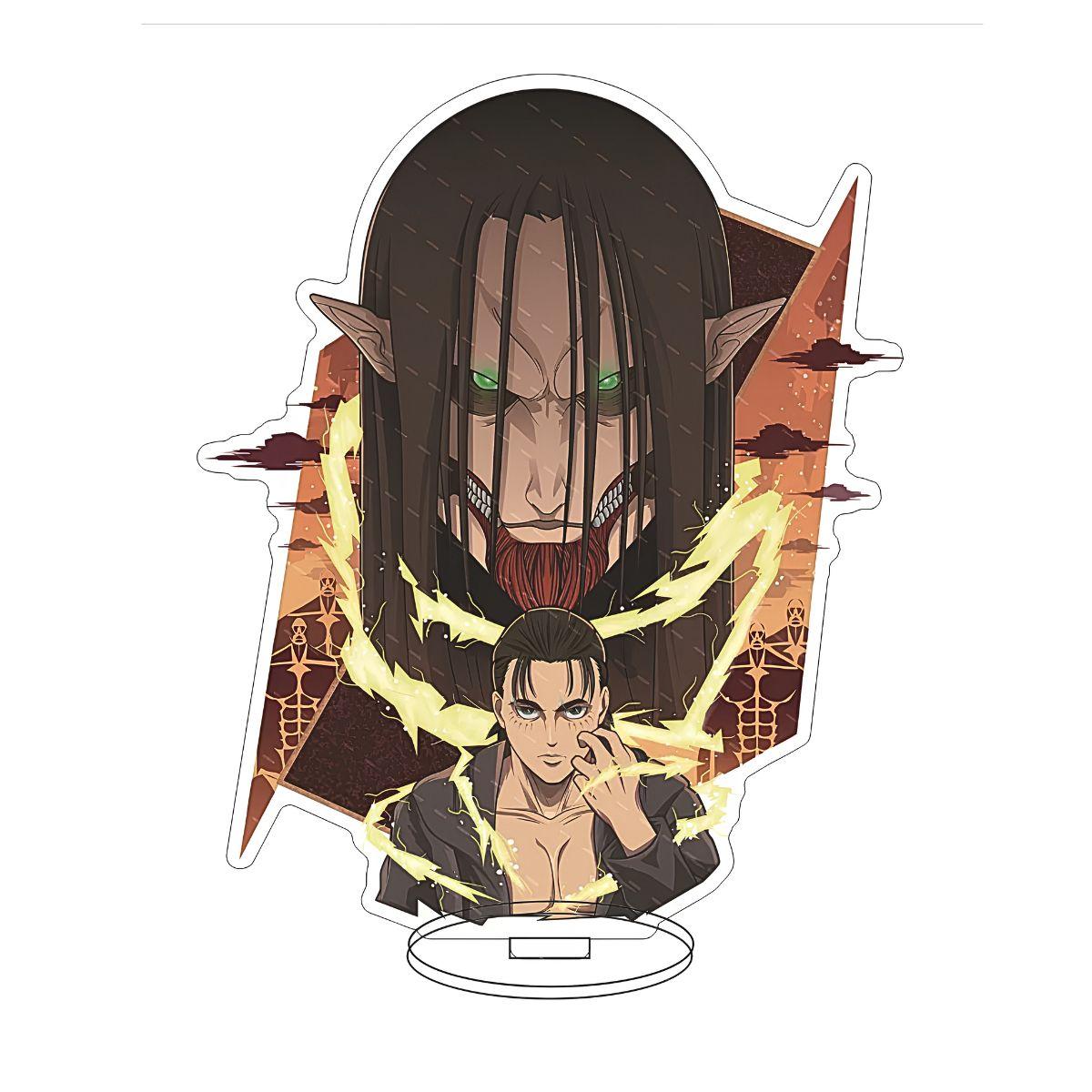 Attack on Titan Eren Titan Acrylic Figure - Nakama Lebanon