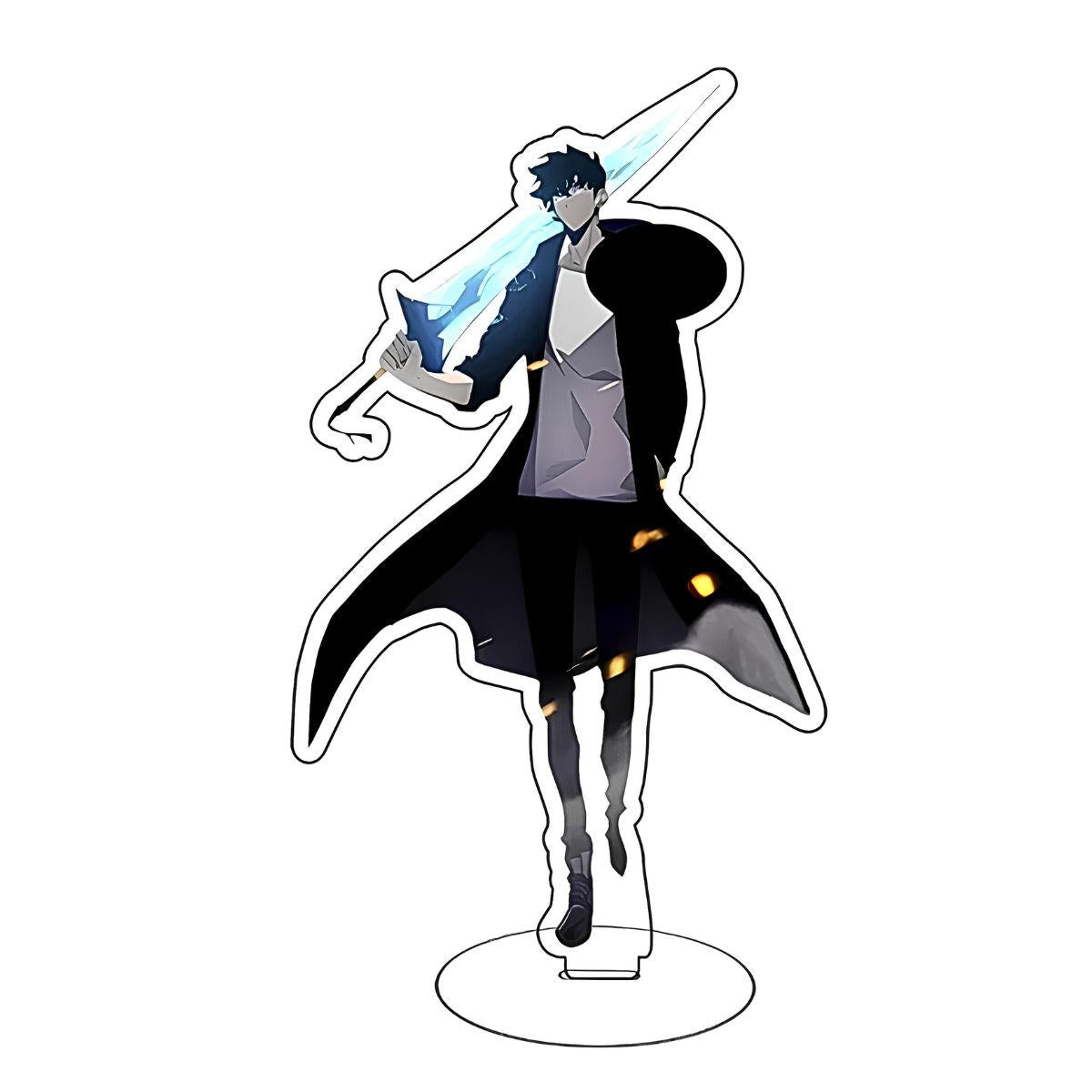 Solo Leveling Sung Jin-Woo Sword Acrylic Figure - Nakama Lebanon