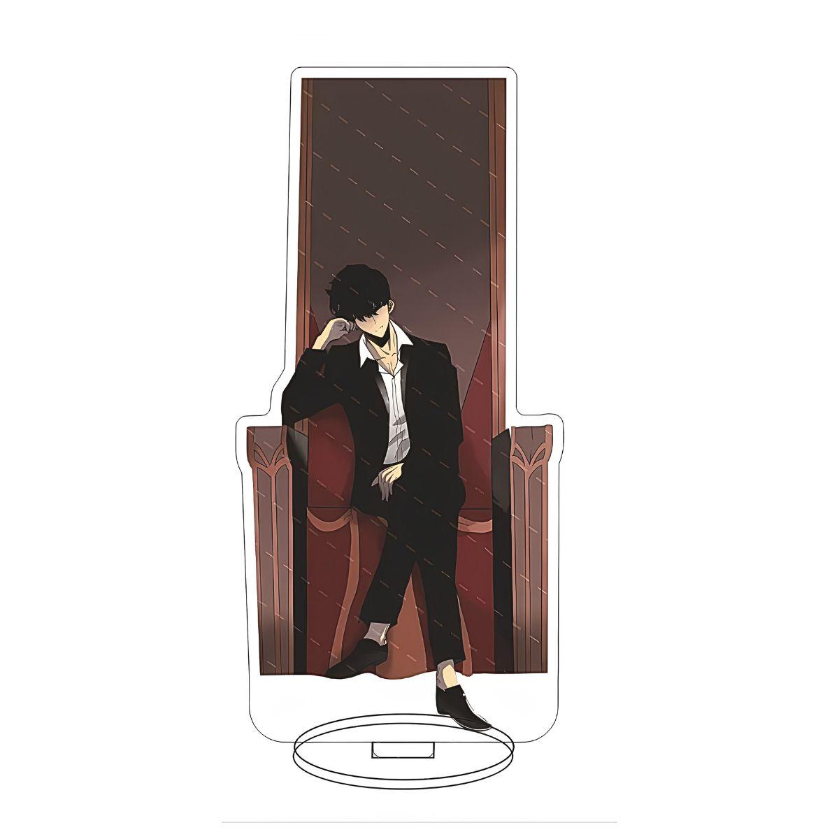 Solo Leveling Sung Jin-Woo Sitting Acrylic Figure - Nakama Lebanon