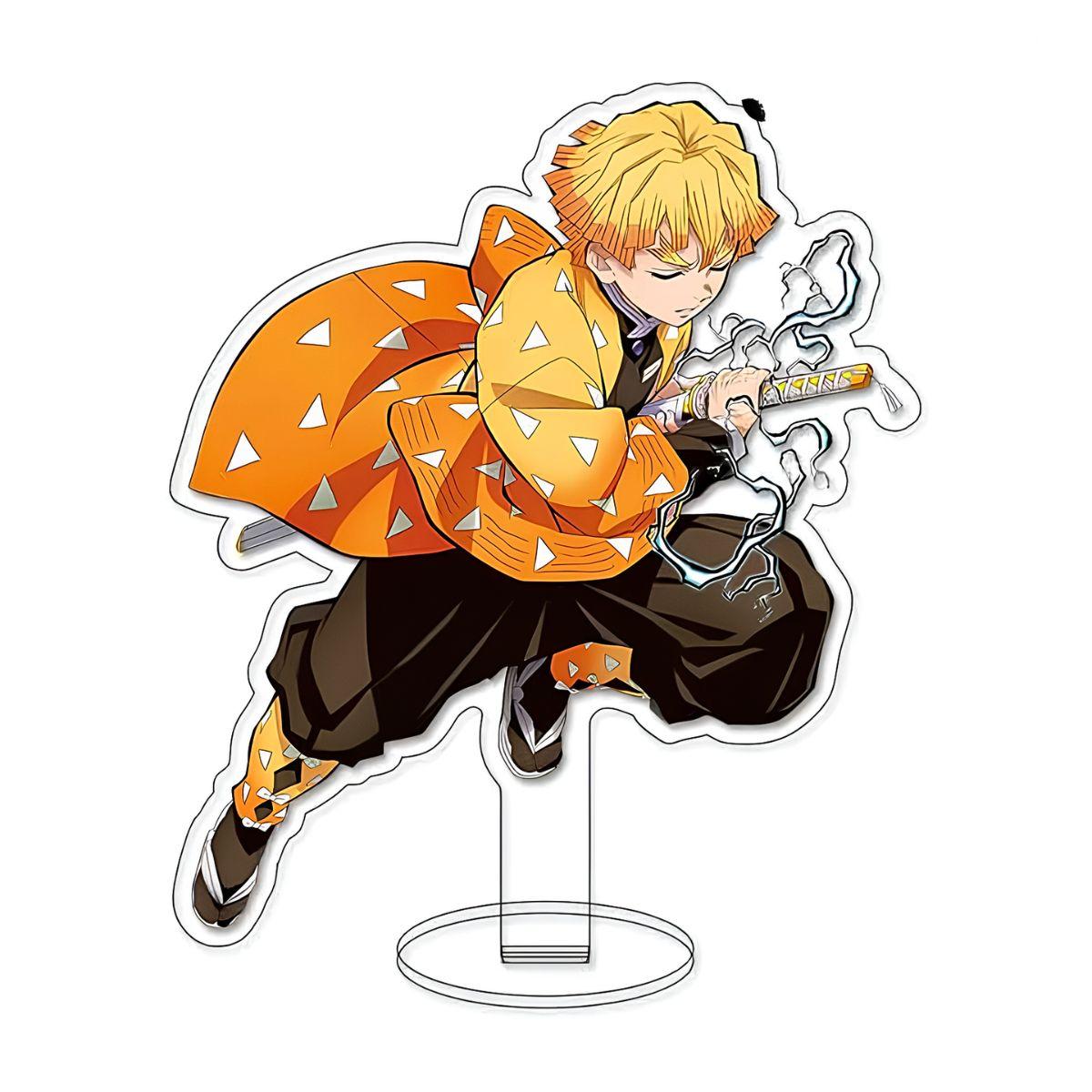 Demon Slayer Agatsuma Zenitsu Acrylic Figure - Nakama Lebanon