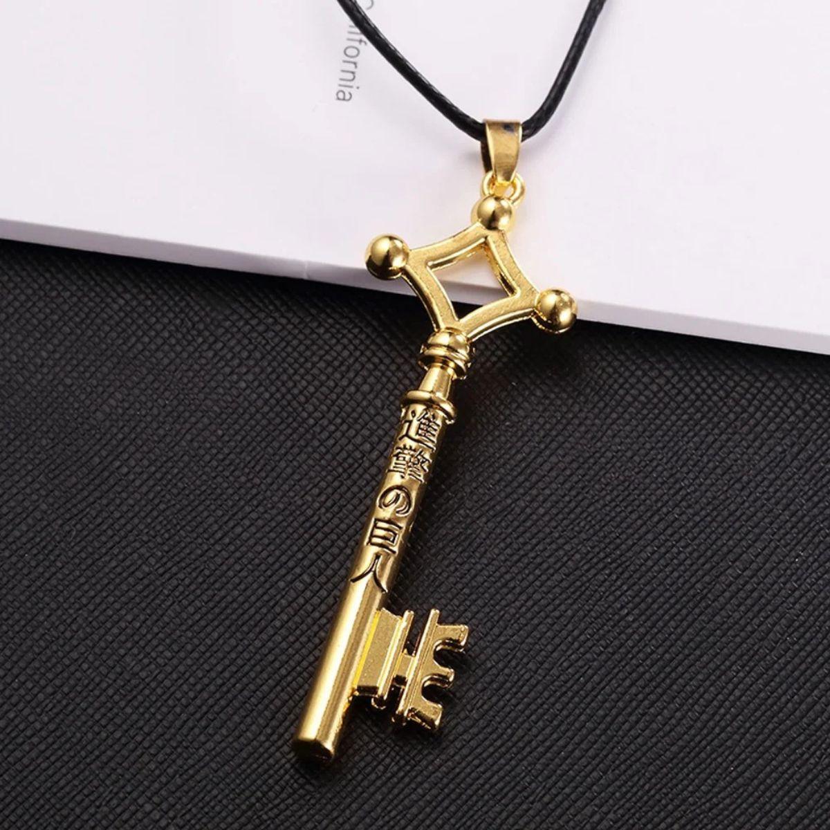 Attack on Titan Key Necklace Anime Accessory - Nakama Lebanon