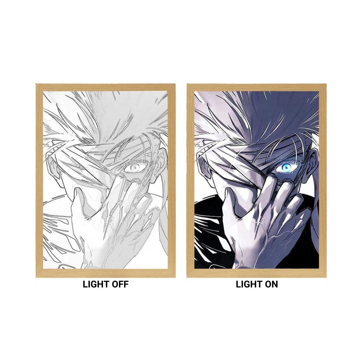Jujutsu Kaisen Gojo Light Painting - Nakama Lebanon