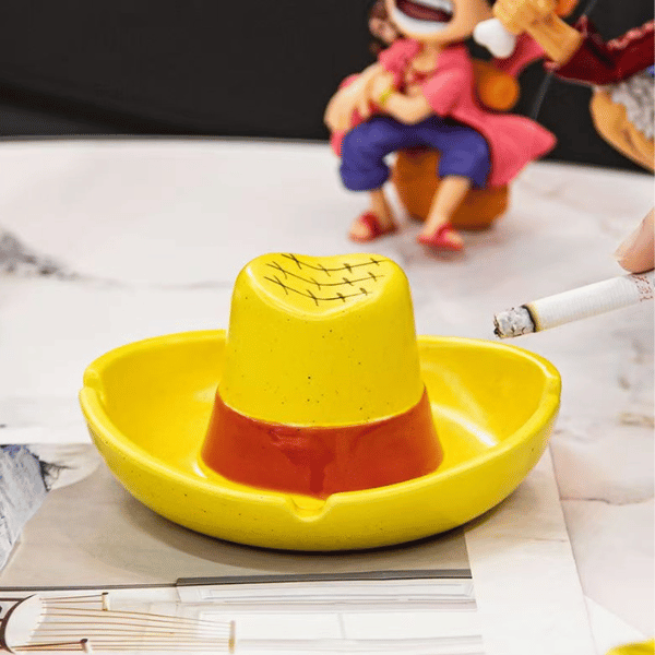 One Piece Luffy Ceramic Ashtray Anime Merch - Nakama Lebanon