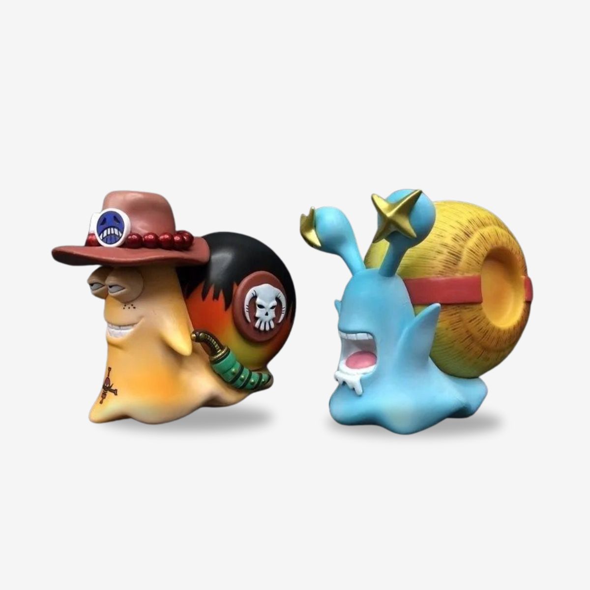 One Piece Ace Luffy Transponder Snail Den Den Mushi PVC - Nakama Lebanon