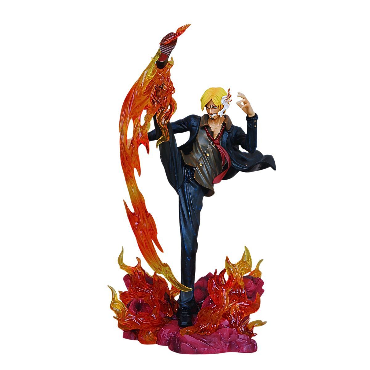 One Piece Vinsmoke Sanji Diable Jambe PVC Figure 34cm – Anime Figure Gift Lebanon