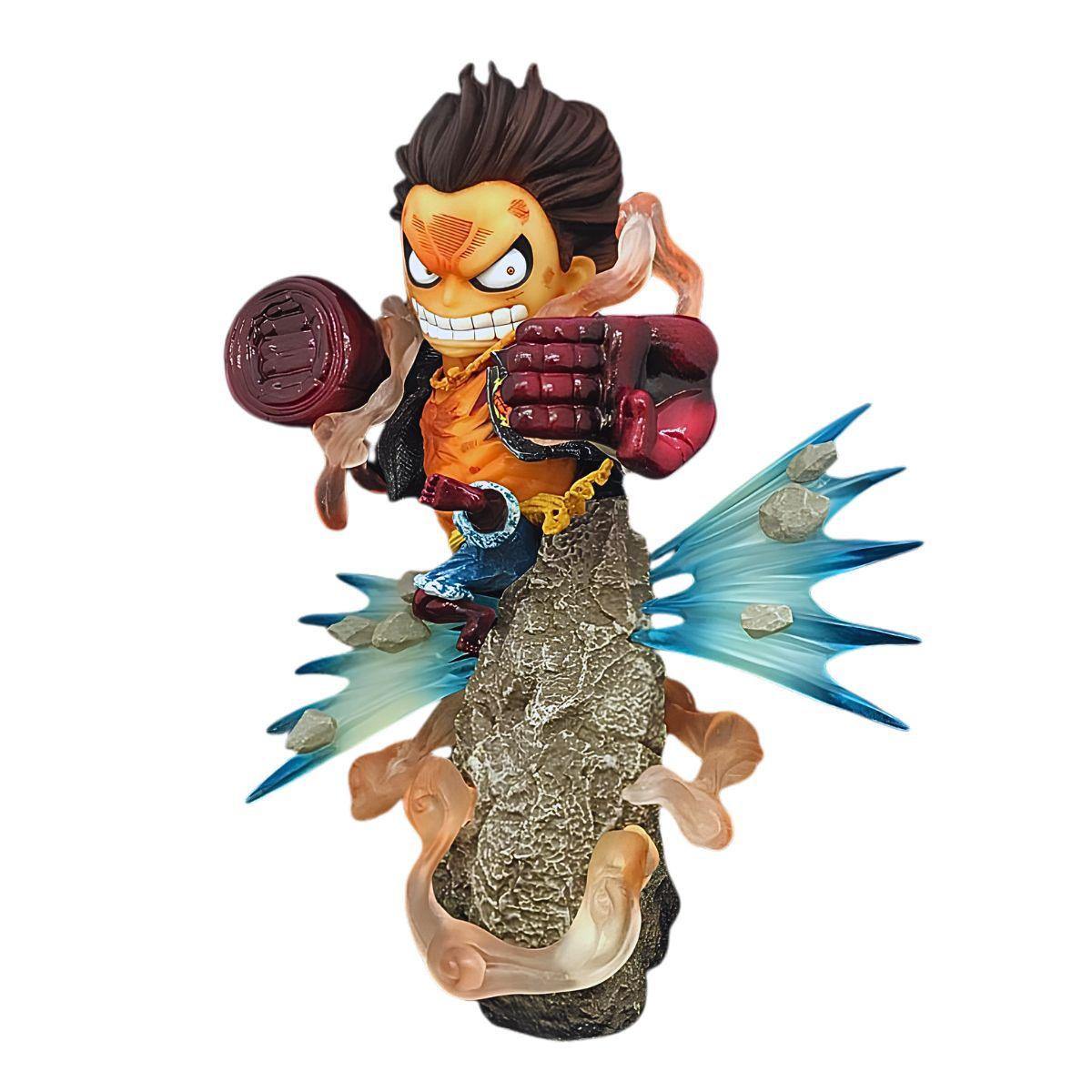 One Piece Monkey D. Luffy Gear 4 GK Figure 20cm – Anime Figure Gift Lebanon