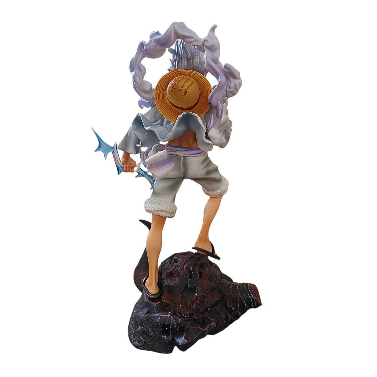 One Piece Monkey D. Luffy Gear 5 Nika PVC Figure 39cm – Anime Figure Gift Lebanon