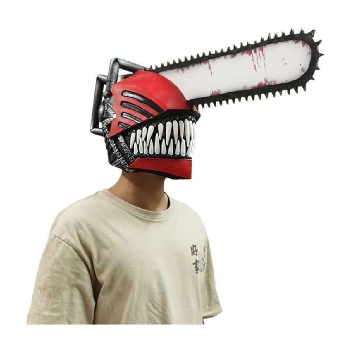 Chainsaw Man Denji Cosplay Latex Mask – Anime Cosplay Mask Lebanon
