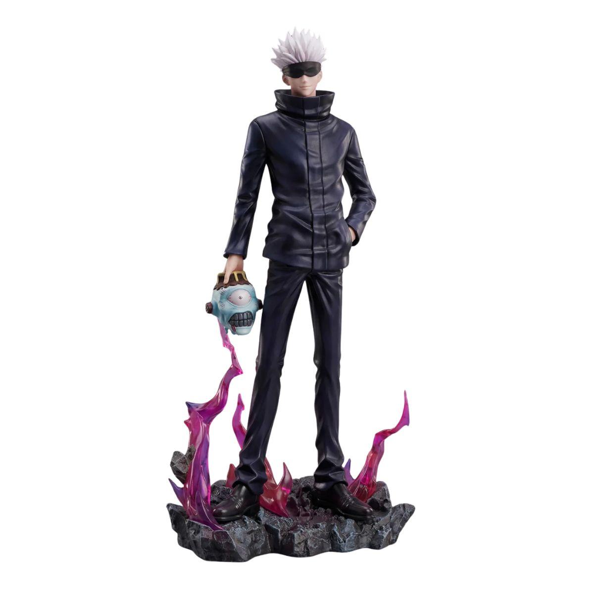 Jujutsu Kaisen Satoru Gojo PVC Figure 34cm 2 Heads 2 Arms – Anime Figure Gift Lebanon