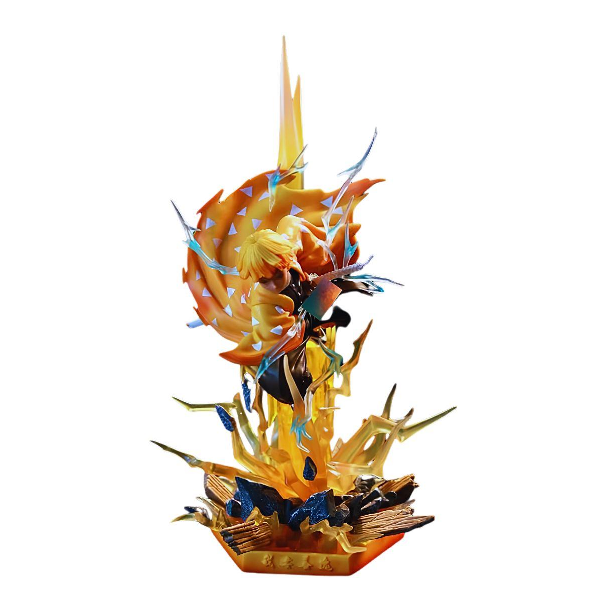 Demon Slayer Agatsuma Zenitsu PVC Figure 35cm v2 – Anime Figure Gift Lebanon