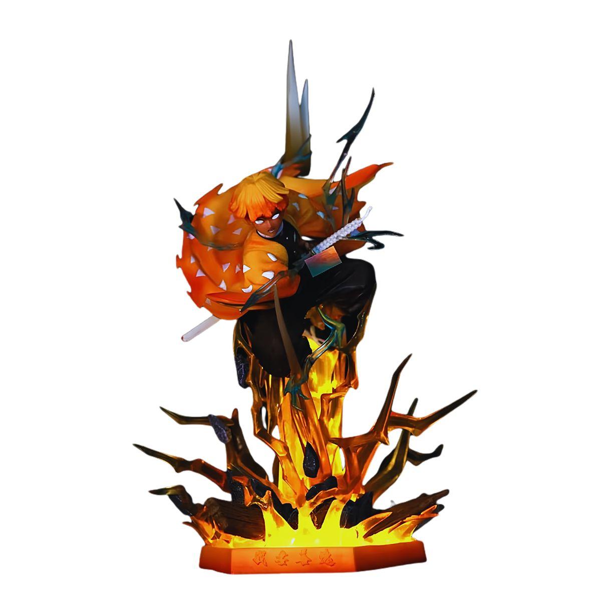 Demon Slayer Agatsuma Zenitsu PVC Figure 35cm v2 – Anime Figure Gift Lebanon