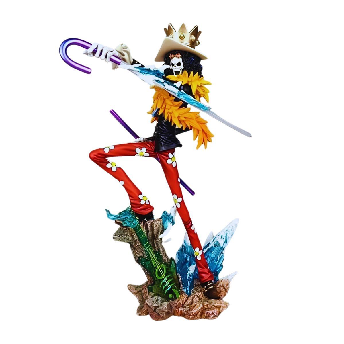 One Piece Brook Soul King PVC Figure 33cm – Anime Figure Gift Lebanon