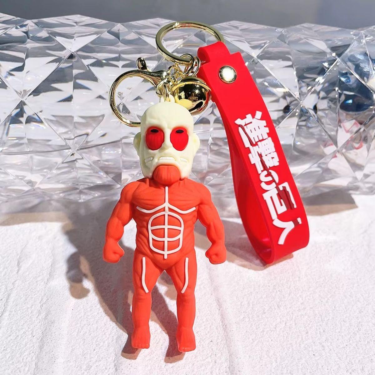 Attack on Titan Rubber Anime Keychain - Nakama Lebanon