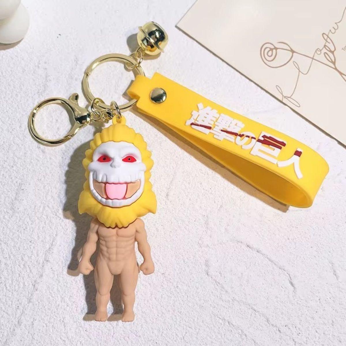 Attack on Titan Rubber Anime Keychain - Nakama Lebanon
