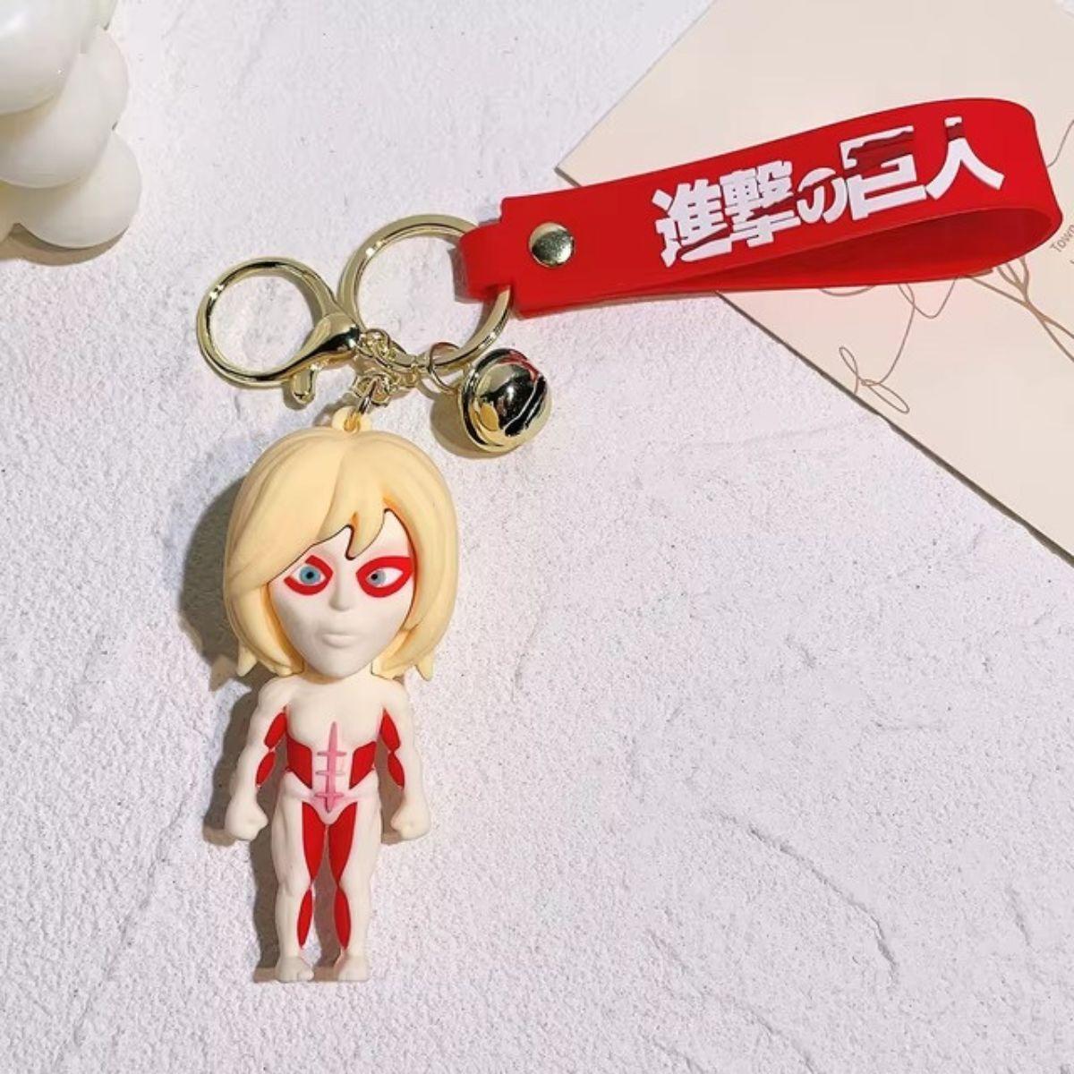 Attack on Titan Rubber Anime Keychain - Nakama Lebanon