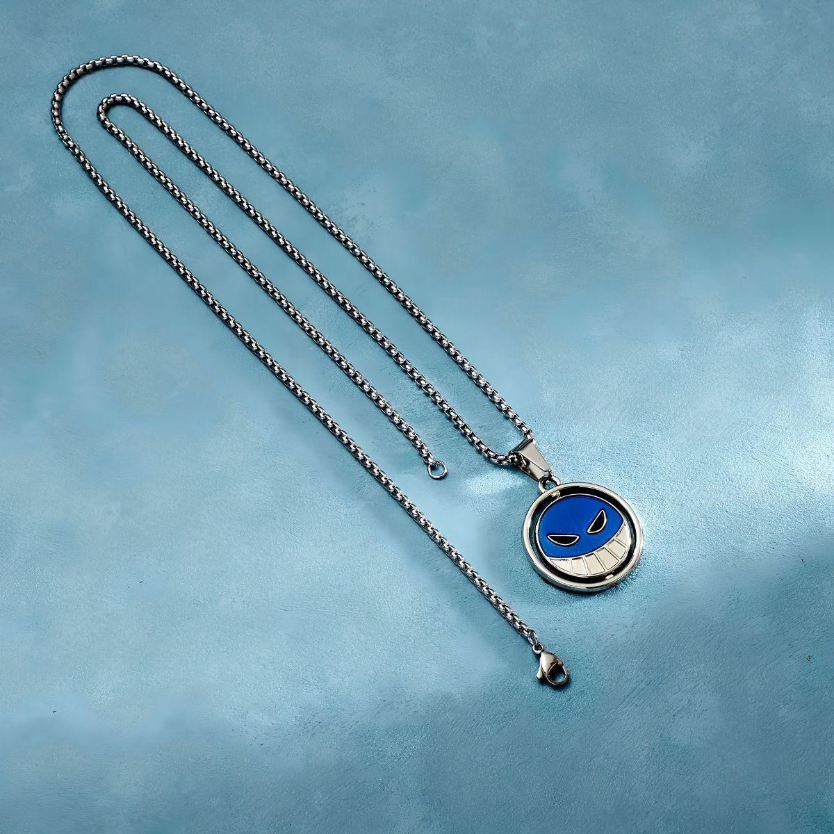 One Piece Portgas D Ace Metal Necklace - Nakama Lebanon