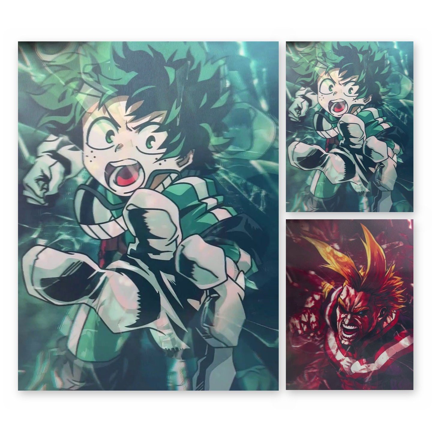 My Hero Academia Deku 3D Lenticular Poster 29.5x39.5cm - Nakama Lebanon