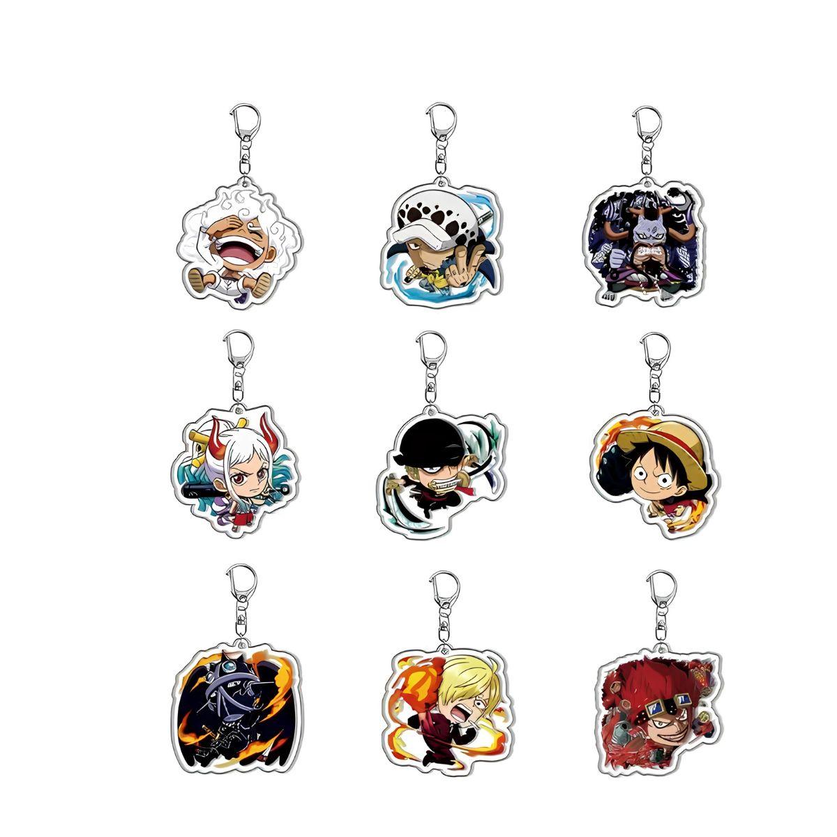 One Piece Anime Acrylic Keychain - Nakama Lebanon