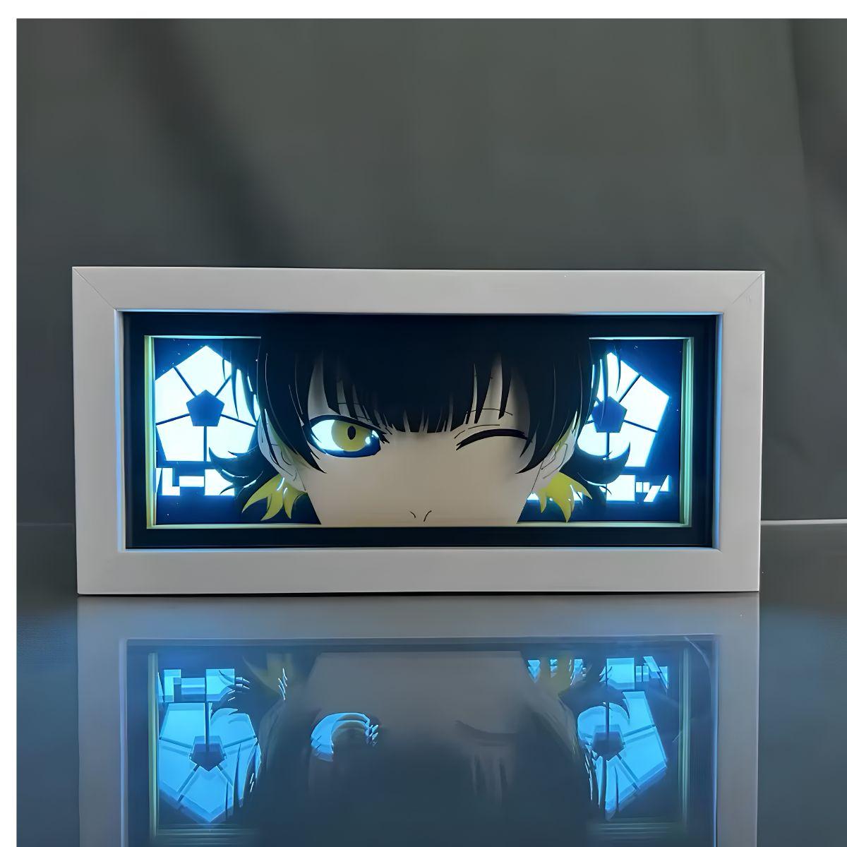 Blue Lock Bachira Meguru 3D LED Light Box - Nakama Lebanon