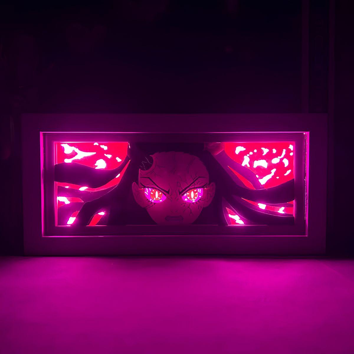 Demon Slayer Nezuko 3D LED Light Box - Nakama Lebanon