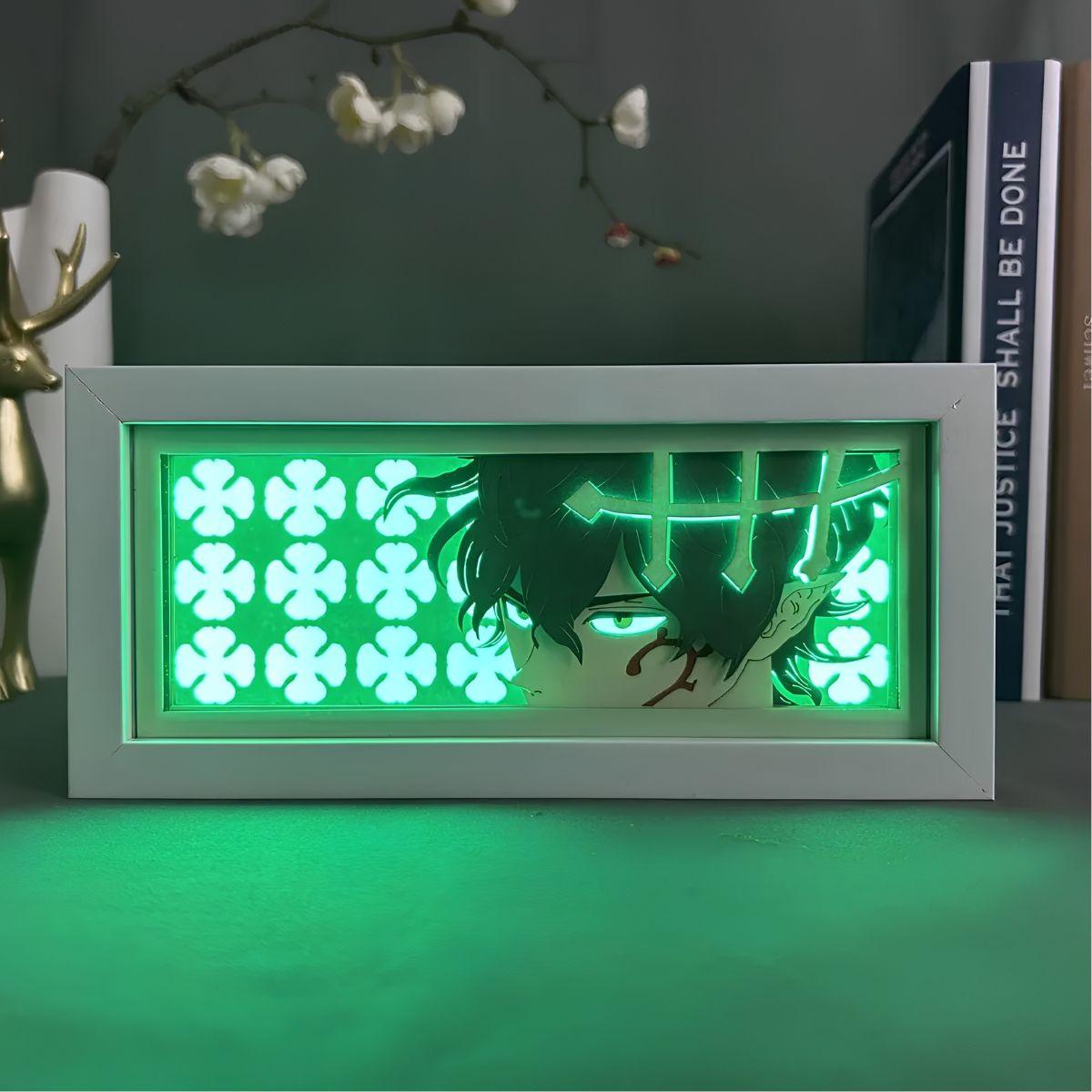 Black Clover Yuno 3D LED Light Box - Nakama Lebanon