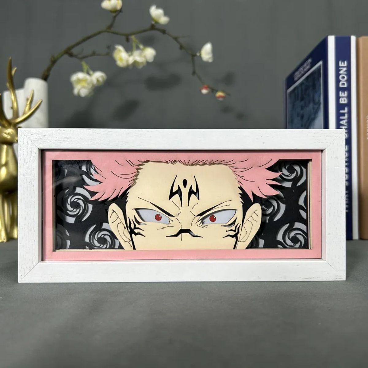 Jujutsu Kaisen Ryomen Sukuna 3D LED Light Box - Nakama Lebanon