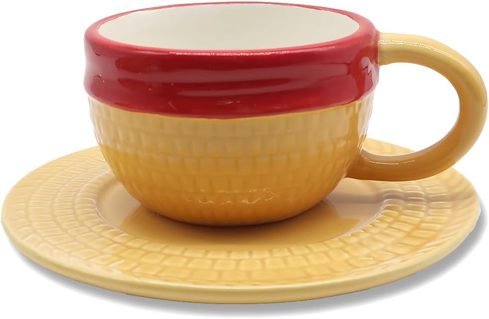 Ceramic Cup Straw Hat