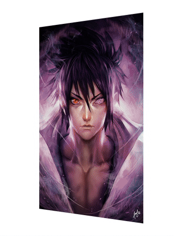 Naruto Tailed Beasts 3D Lenticular Poster 29.5x39.5cm - Nakama Lebanon