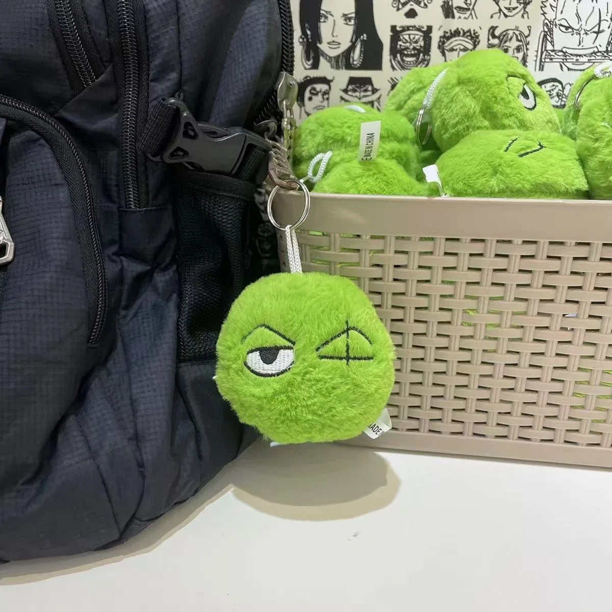 One Piece Roronoa Zoro Pendant Plush Keychain - Nakama Lebanon