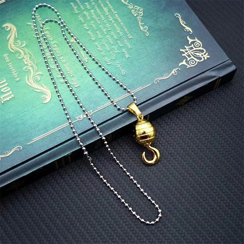 One Piece Crocodile Titanium Steel Necklace 60-70cm - Nakama Lebanon