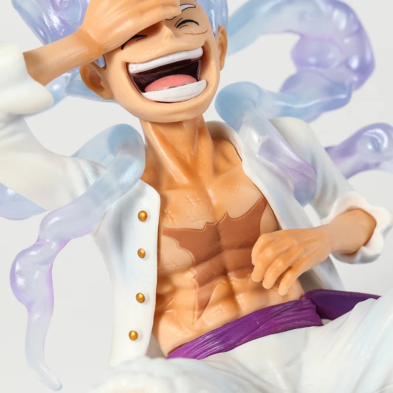 One Piece Gear 5 Luffy Laughing