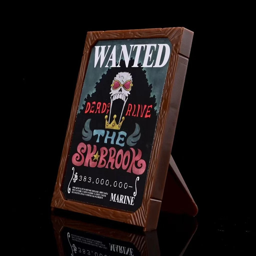 One Piece Bounty Wanted Poster Stand Anime Merch - Nakama Lebanon