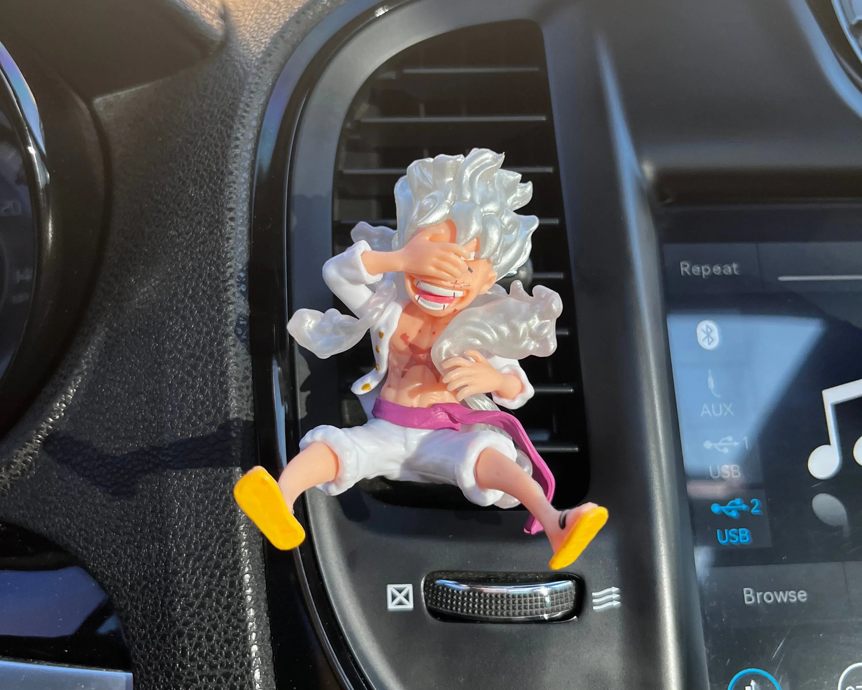 One Piece Gear 5 Luffy Car Air Vent Freshener Anime Accessory - Nakama Lebanon