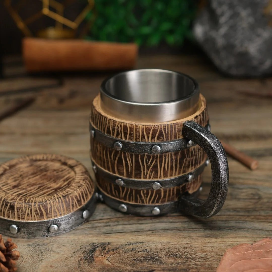 One Piece Barrel Stainless Steel Mug Anime Drinkware - Nakama Lebanon