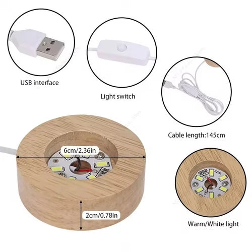 Dragon ball Crystall Ball - Light-Up Display Stand