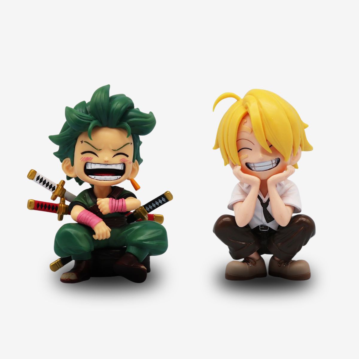 One Piece Monster Trio Zoro Luffy Sanji Smiling PVC Figure - Nakama Lebanon
